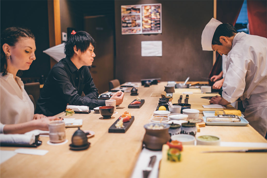 日本のおしぼりでお店にさらなる付加価値を